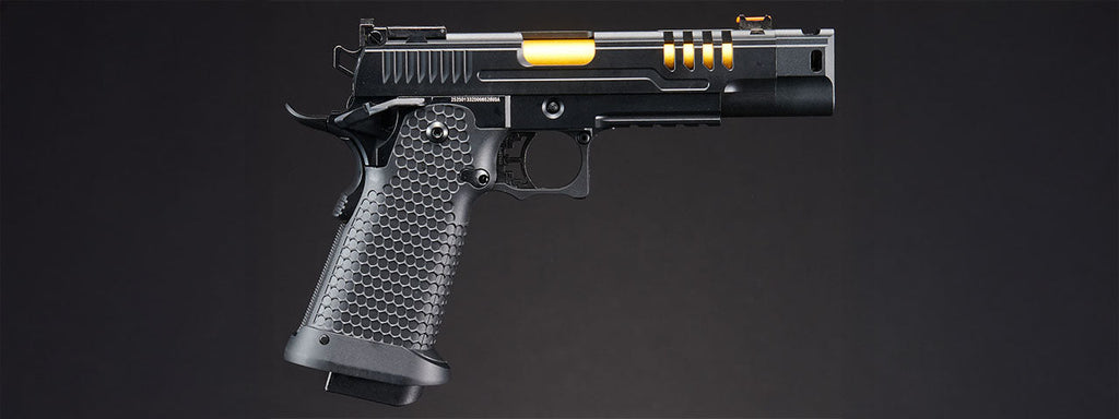 Golden Eagle 3357 Pro Series Gas Blowback Airsoft Pistol - (Black)