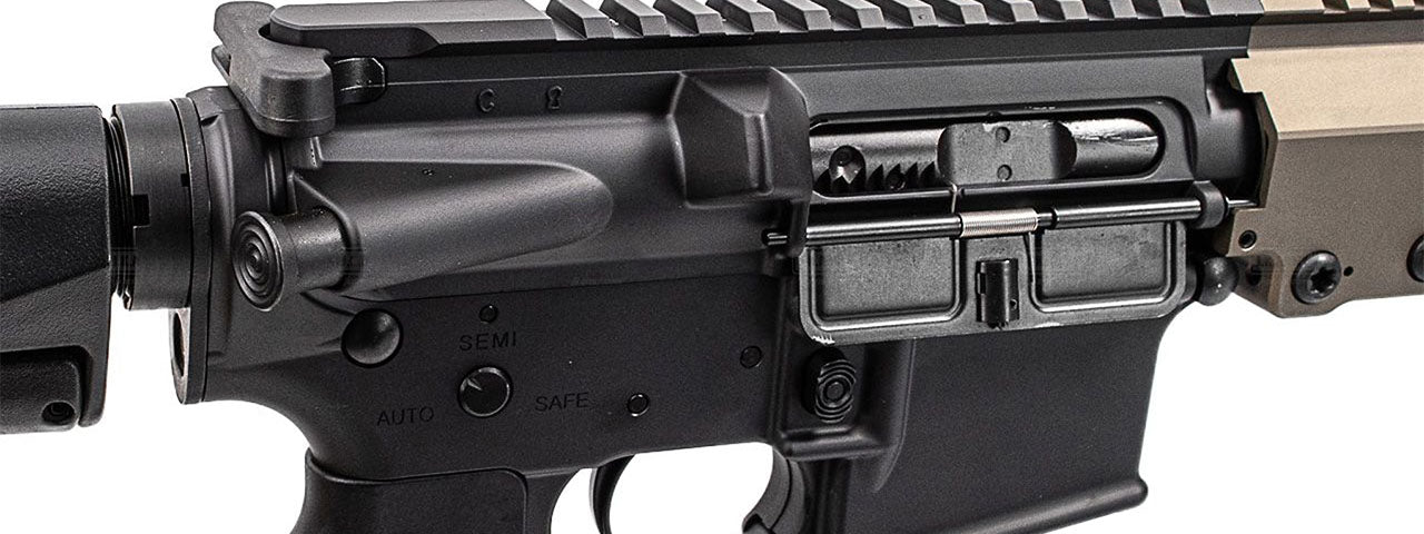 Lancer Tactical URGI 14.5 MWS Gas Blowback Rifle By Guns Modify - (Black)