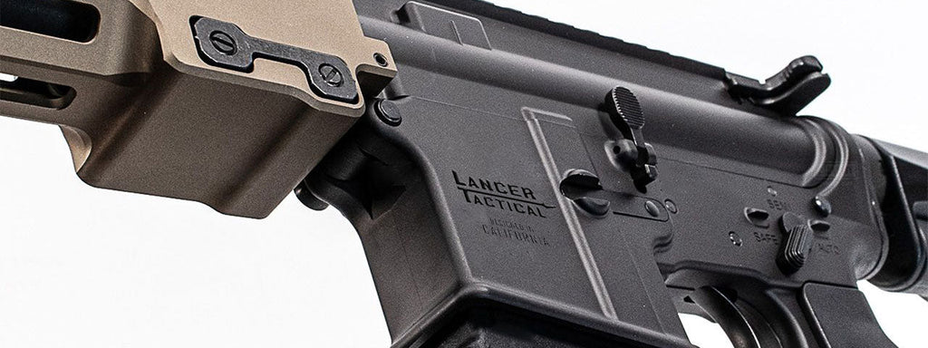 Lancer Tactical URGI 14.5 MWS Gas Blowback Rifle By Guns Modify - (Black)