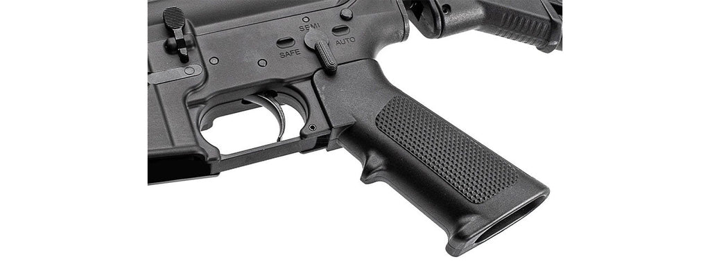 Lancer Tactical URGI 14.5 MWS Gas Blowback Rifle By Guns Modify - (Black)