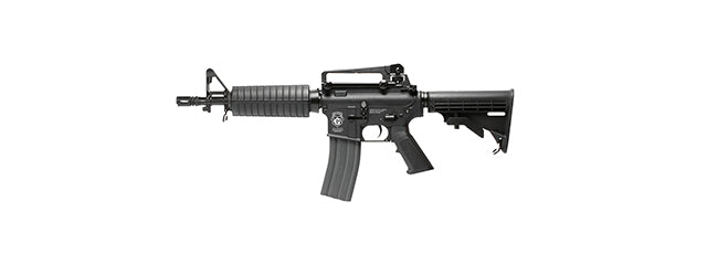 G&G COMBAT MACHINE CM16 RAIDER SHORT M4 CQB AIRSOFT AEG RIFLE - BLACK