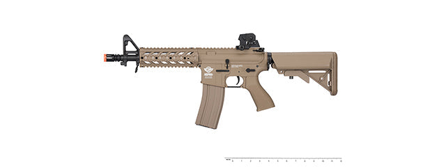 G&G COMBAT MACHINE CM16 RAIDER SHORT M4 CQB AIRSOFT AEG RIFLE - TAN