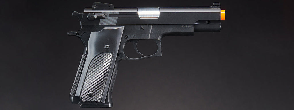 HFC HA-107B Premium Spring Pistol - (Black)