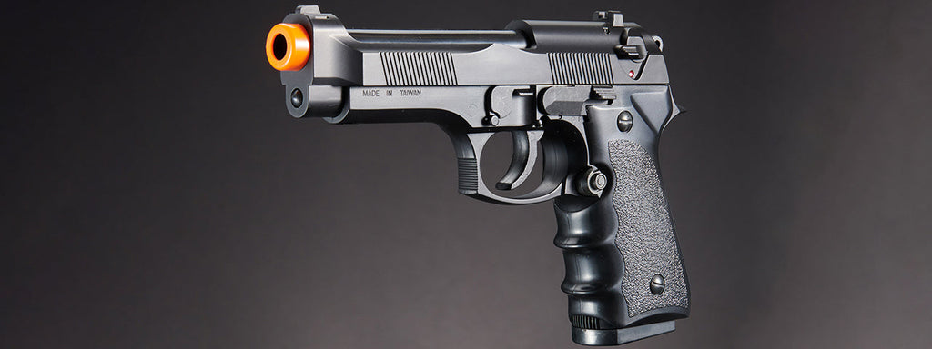 HFC HA-118EB6 Premium Spring Pistol in Black - Made in Taiwan