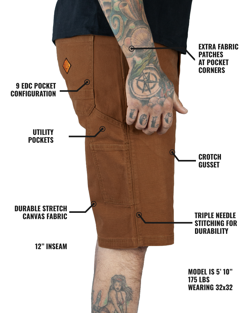Havok Shorts 12" - TOB