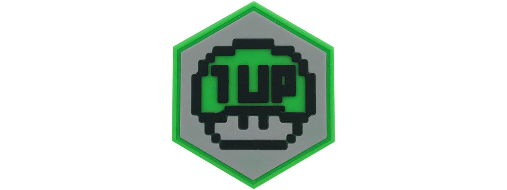 Hexagon PVC Patch 1-Up Mushroom