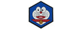Hex PVC Patch Doraemon Cat