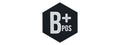 Hexagon PVC Patch Blood Type B Positive