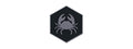Hexagon PVC Patch Zodiac Sign Cancer