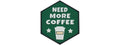 Hexagon PVC Patch Need More Coffee