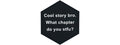 Hexagon PVC Patch Black Cool story bro.