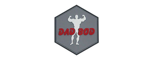 Hexagon PVC Patch Dad Bod