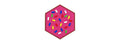 Hex PVC Patch Donut Emoji