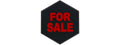 Hexagon PVC Patch For Sale Sign (HEX-FORSALE)