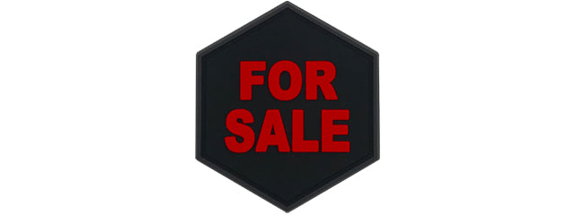 Hexagon PVC Patch For Sale Sign (HEX-FORSALE)