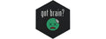 Hexagon PVC Patch "Got Brain?" Lower Case