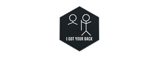 Hexagon PVC Patch I Got Your Back
