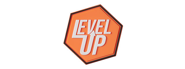 Hexagon PVC Patch Level Up