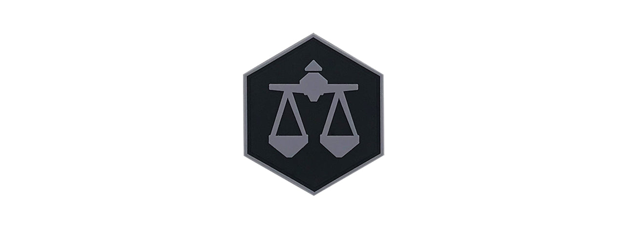 Hexagon PVC Patch Zodiac Sign Libra