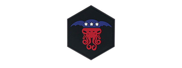 Hexagon PVC Patch Lord and Savior Cthulhu Party