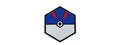 Hex PVC Patch Blue Great Ball