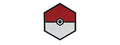 Hex PVC Patch Red Pokeball