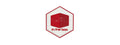 Hexagon PVC Patch "Pew Pew in the box"