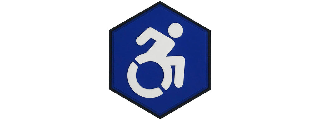 Hexagon PVC Patch Wheel Chair Racer