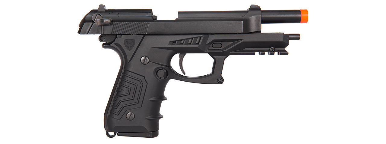 HGC M92 CO2 BLOWBACK SEMI AUTO AIRSOFT PISTOL (BLACK)