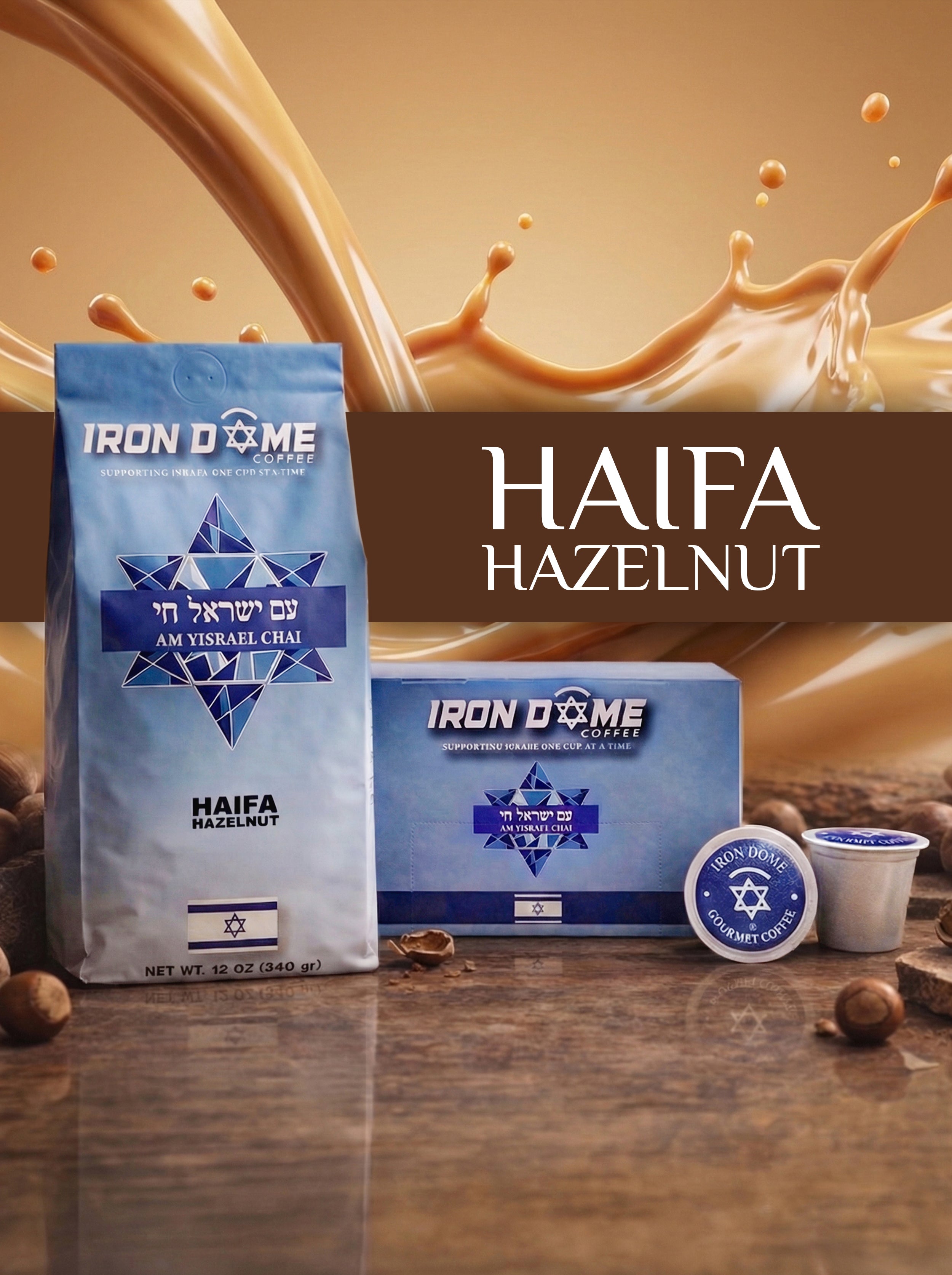 Iron Dome "Haifa Hazelnut" Coffee
