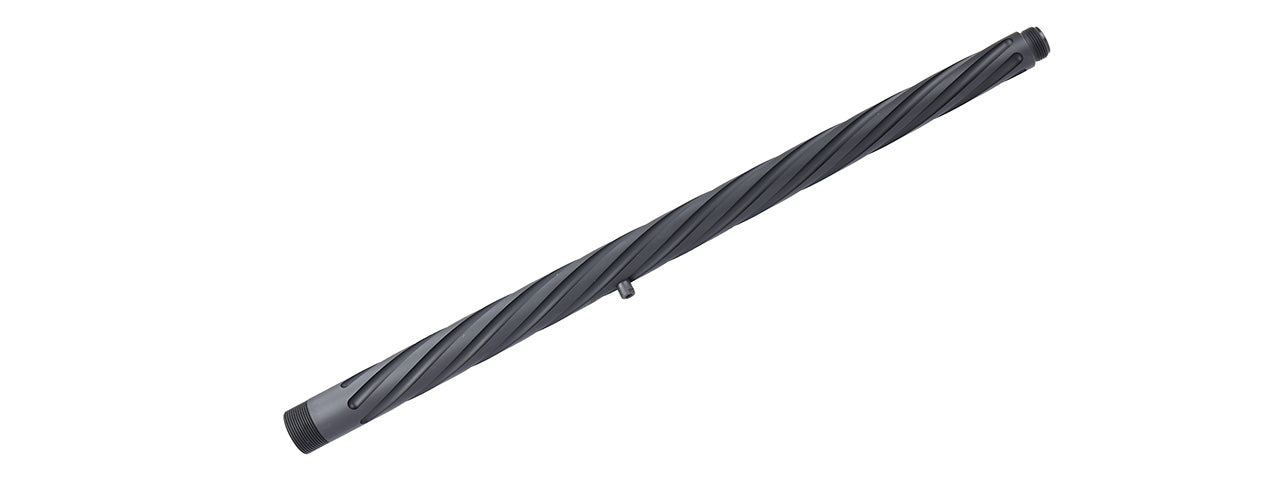 Amoeba Striker Spiral Fluted Outer Barrel Long (BLACK)