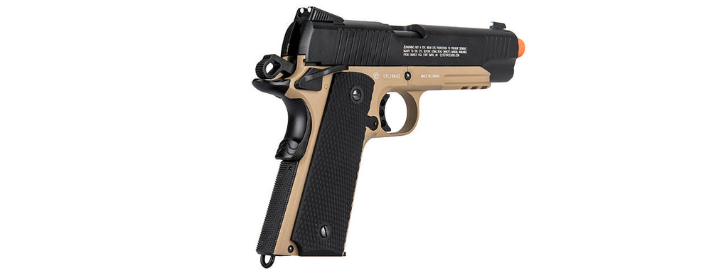 Elite Force 1911 Tac CO2 Blowback Airsoft Pistol w/ 20mm Rail