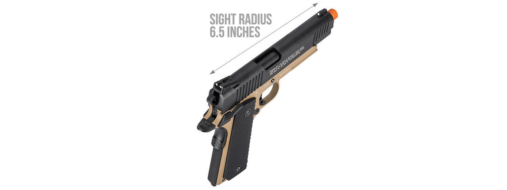 Elite Force 1911 Tac CO2 Blowback Airsoft Pistol w/ 20mm Rail