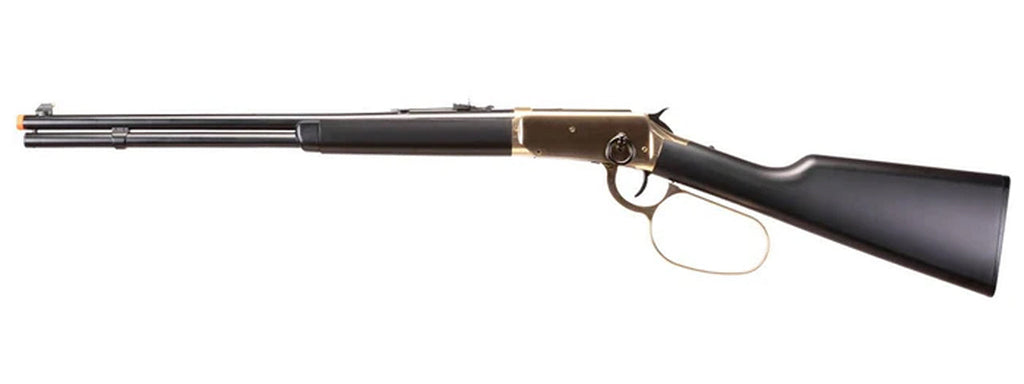 Elite Force Legends Limited Edition Saddle Gun CO2 Powered Lever Action Carbine Airsoft Rifle - (Gold/Black)
