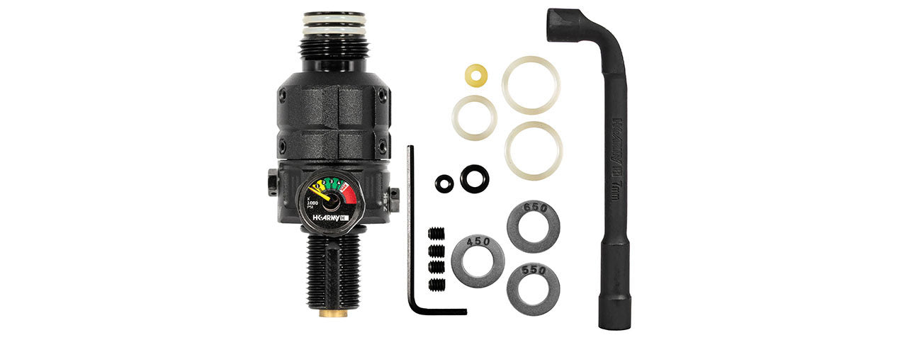 HK Army Turbine Pro HPA Long Body Regulator - (Black)