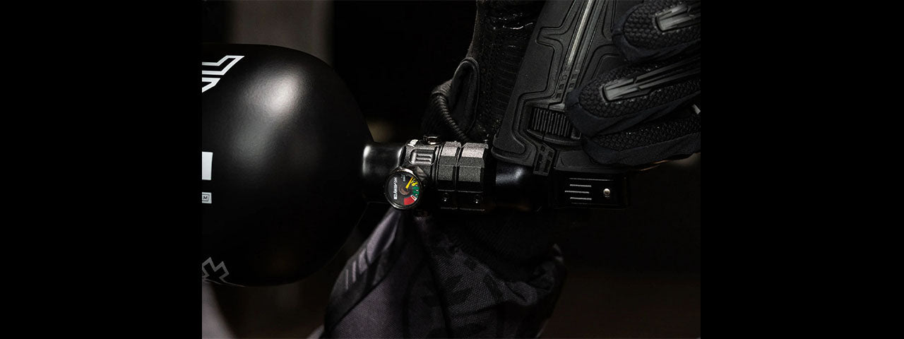 HK Army Turbine Pro HPA Long Body Regulator - (Black)