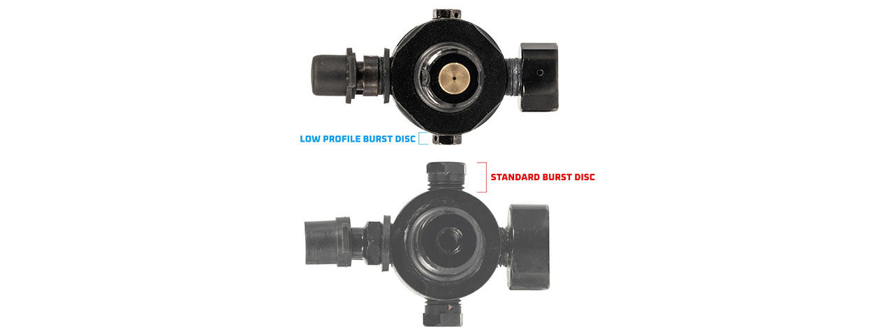 HK Army Turbine Pro HPA Long Body Regulator - (Black)