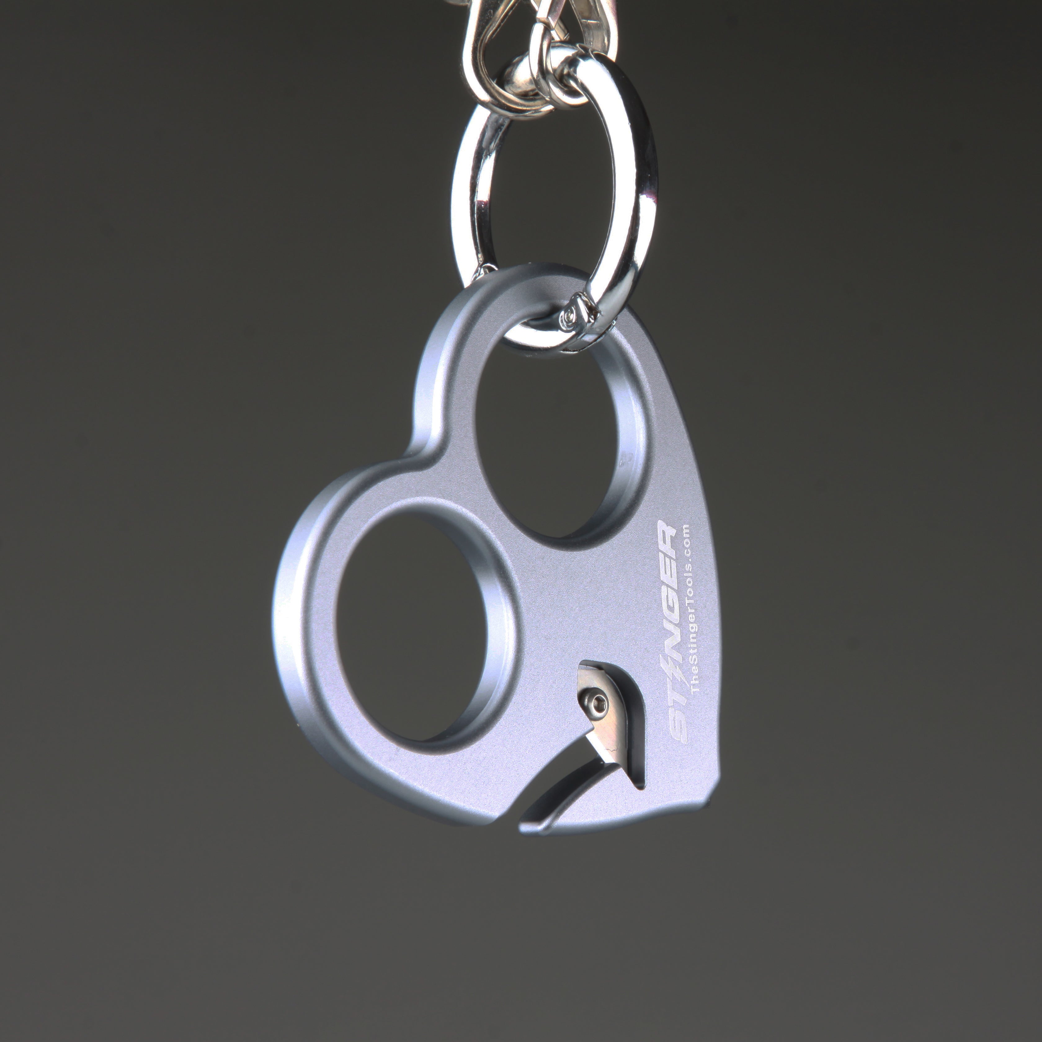 Emergency Escape Tool Keychain (Pink Marble)