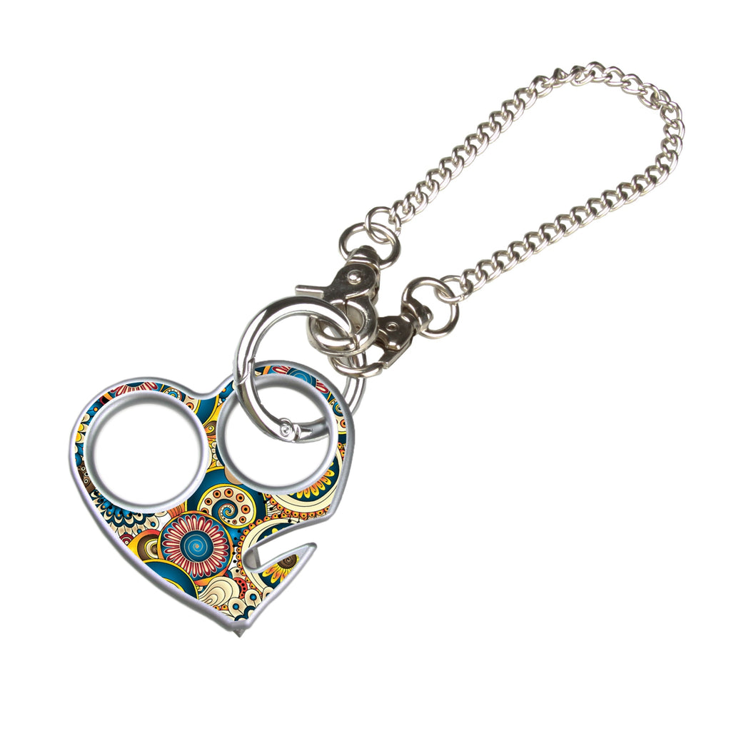 Emergency Escape Tool Keychain (Mandala)