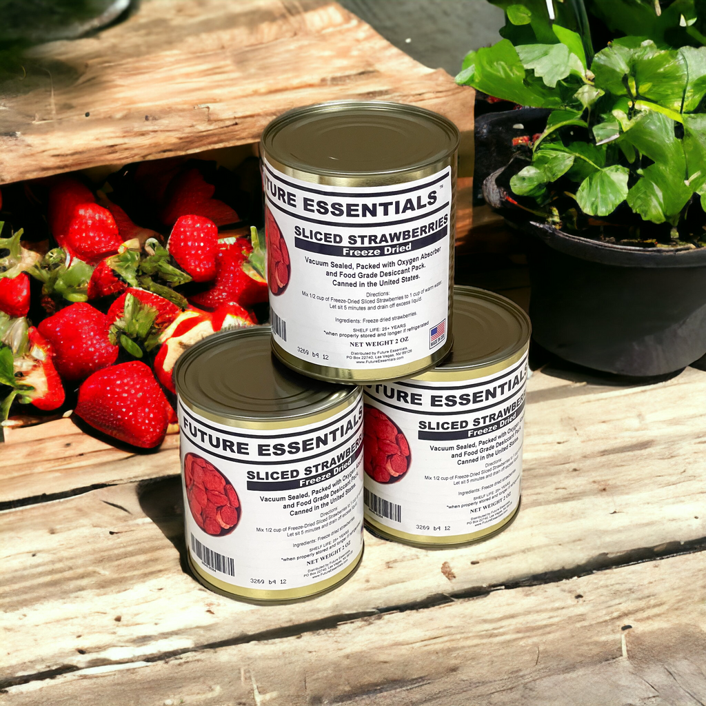 Future Essentials Freeze Dried Sliced Strawberries