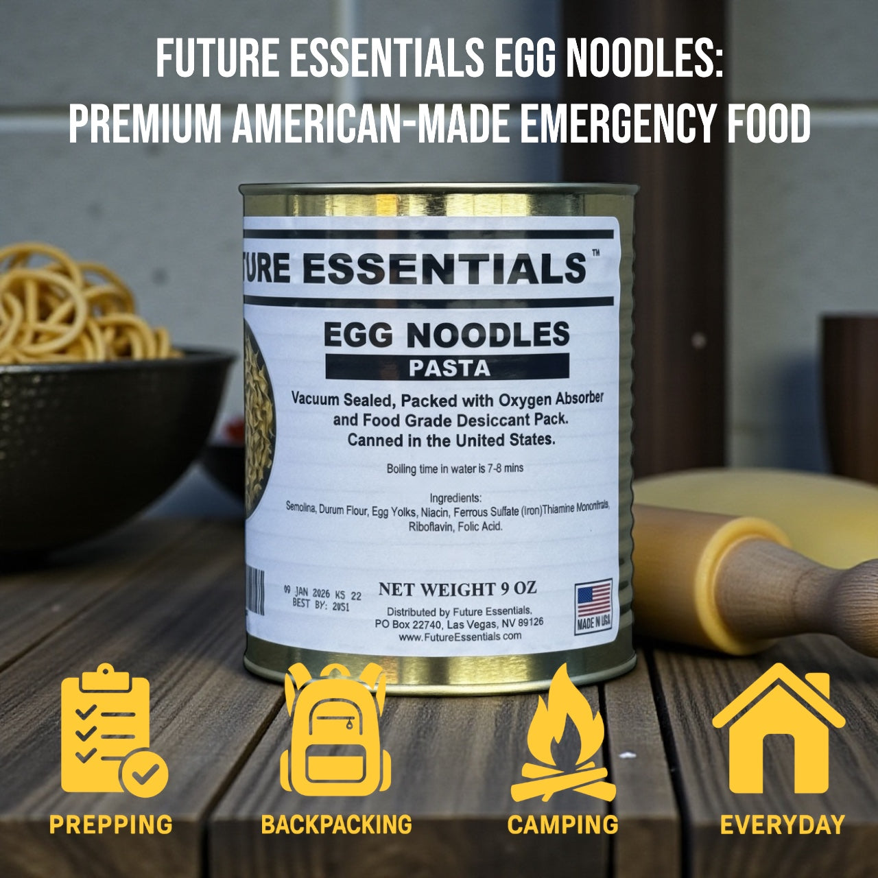 Future Essentials Egg Noodle Pasta