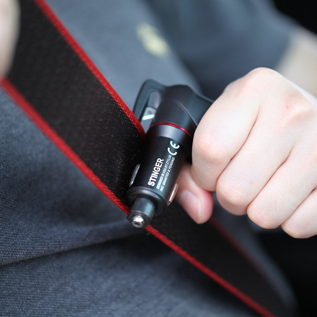 USB Car Charger Emergency Tool With Cigarette Lighter & USB Extensions