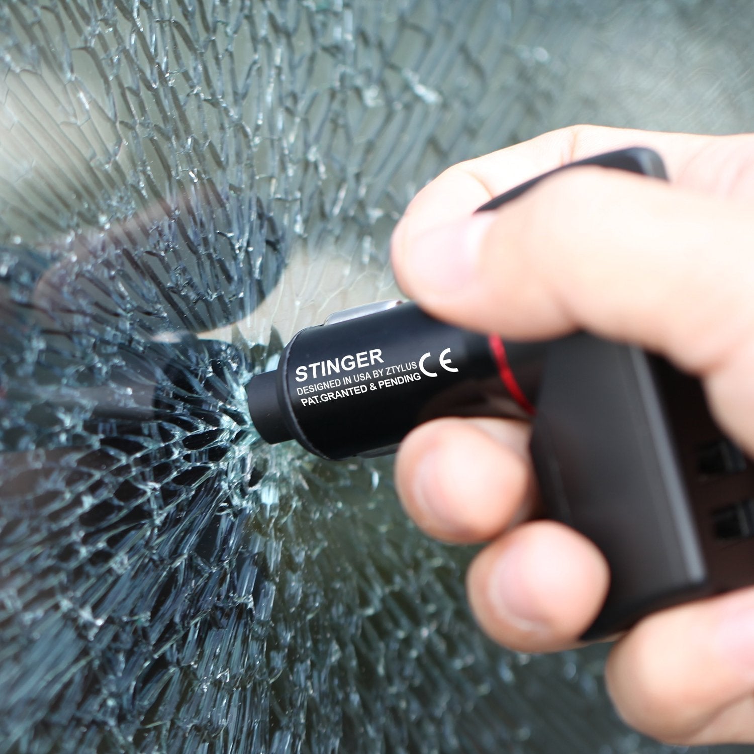 USB Car Charger Emergency Tool With Cigarette Lighter & USB Extensions