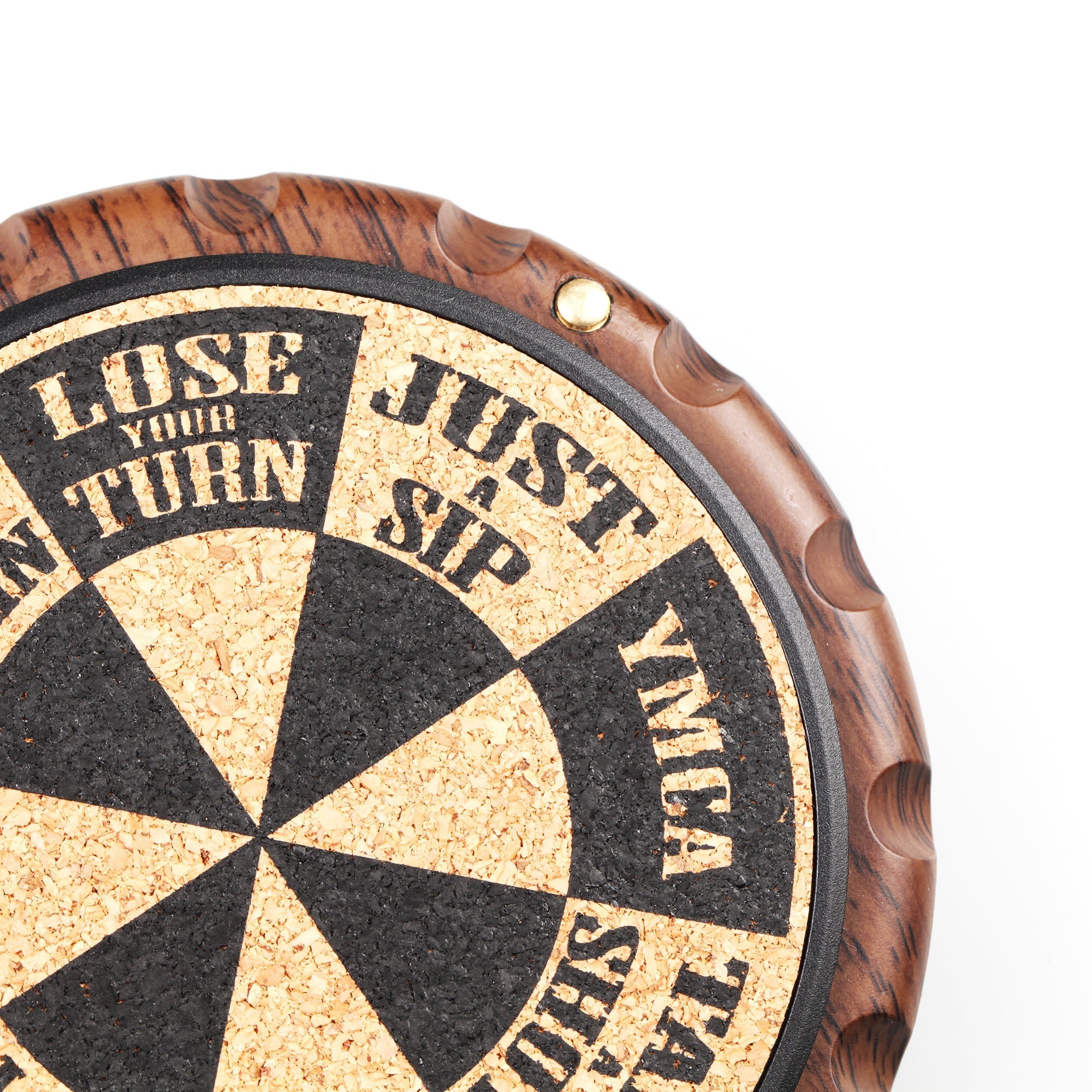 Spin Zone Game Coaster With Fidget Spinner