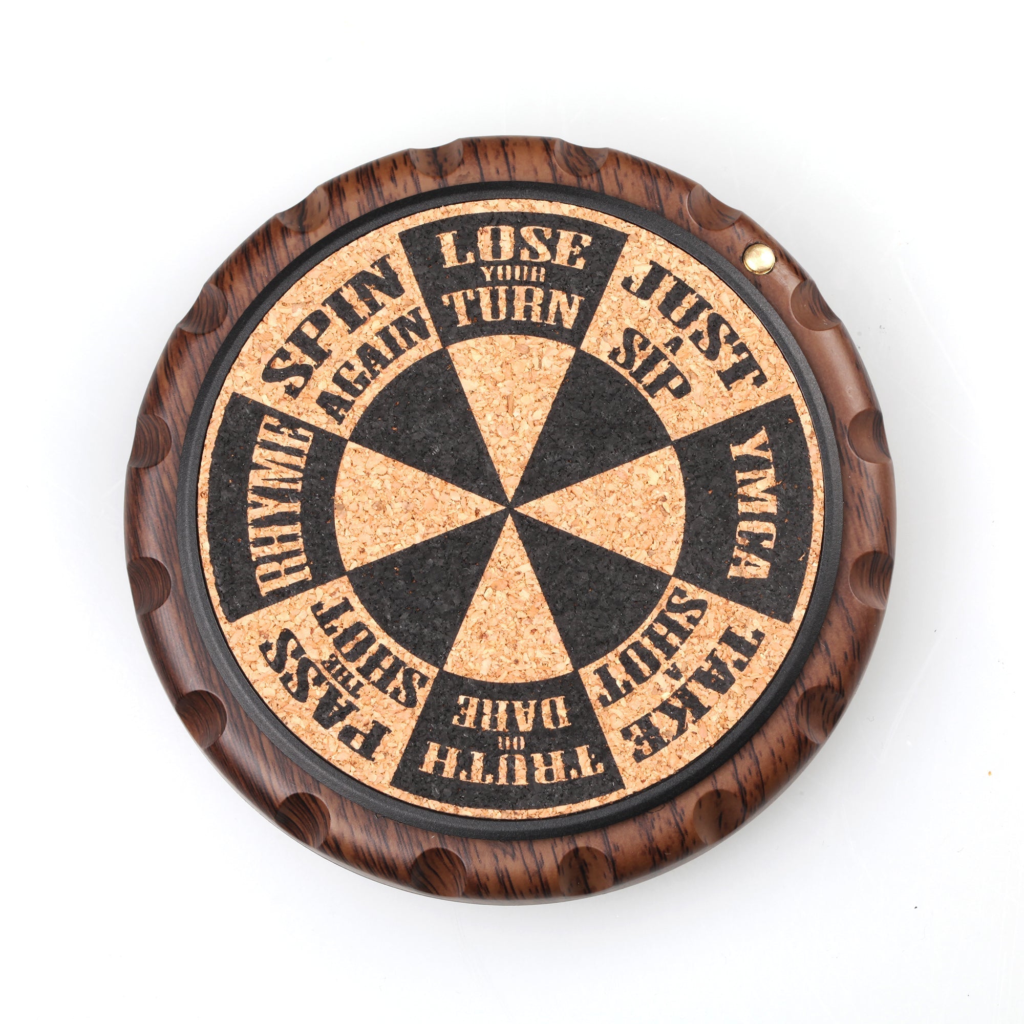 Spin Zone Game Coaster With Fidget Spinner