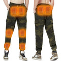 LITEGUEST 8-Zone Heated Cargo Pants – USB Heated Outdoor Winter Wear