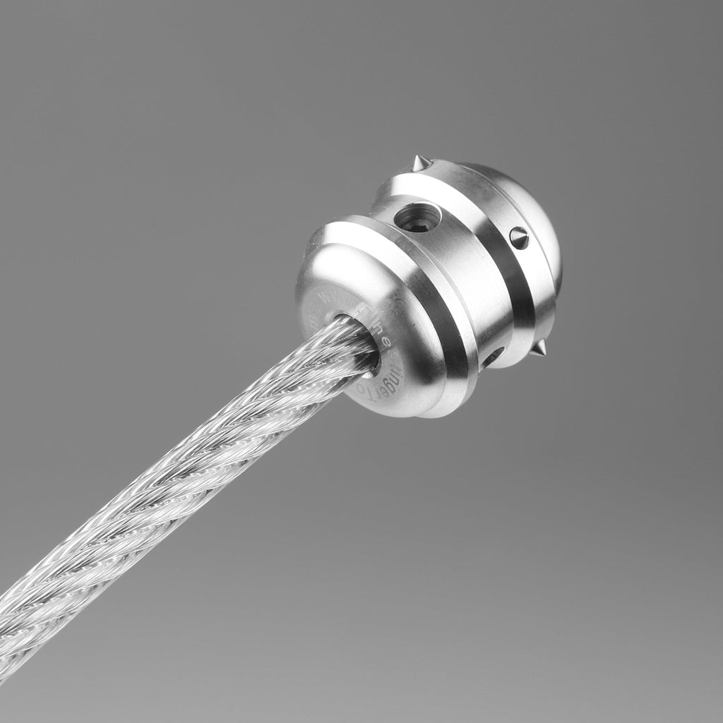 Stinger Stainless Steel Spiked Monkey Fist: Car Emergency Window Breaker