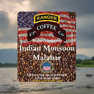 Ranger Up Coffee Co Indian Monsoon Malabar Coffee K-Cups