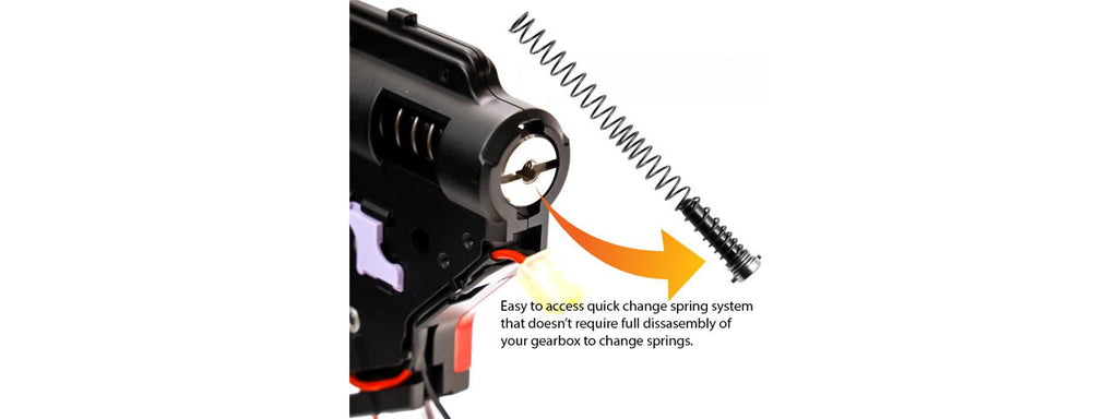 Laylax Prometheus Ver2 EG Hard Gearbox Shell for V2 Airsoft AEG Rifles (Model: 8mm)