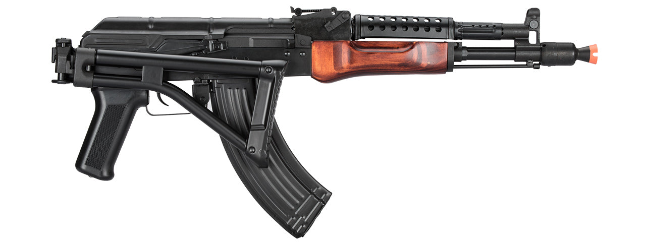 LCT G04 AK47 NV AEG Soviet Replica with Real Wood Handguard (Color: Black & Wood)